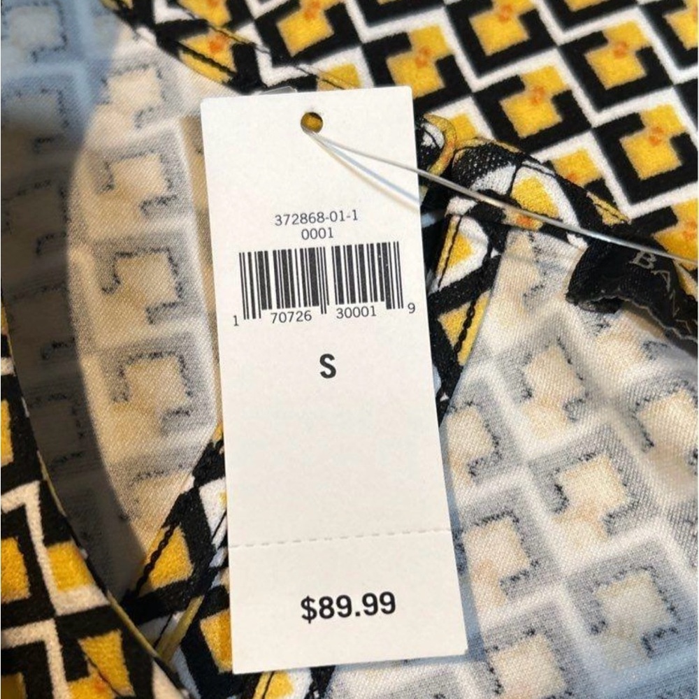 Banana Republic Geometric Patterned Sleeveless Dress Size Small NWT - Picture 3 of 4